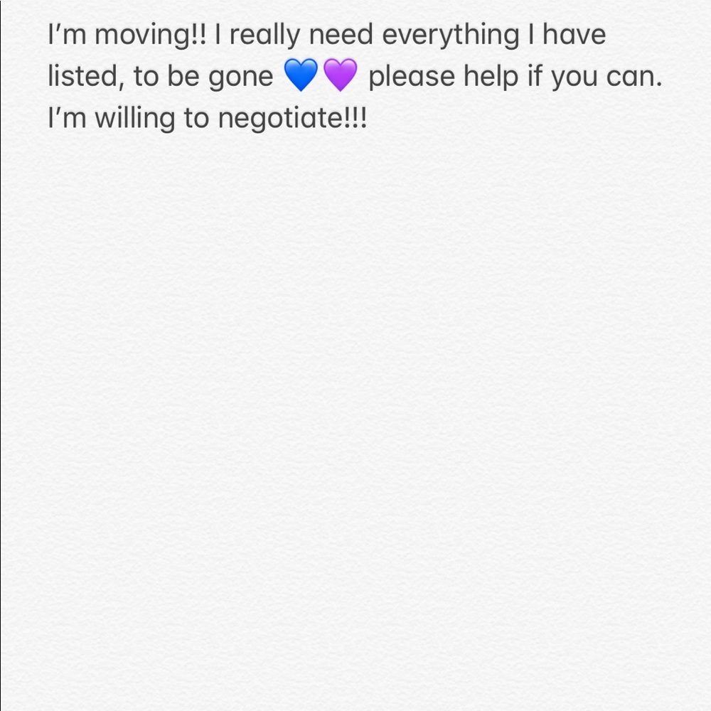 MOVING!! PLEASE HELP!!